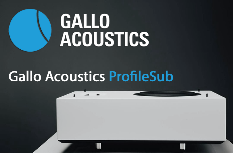 Настенный сабвуфер Gallo Acoustics ProfileSub. Низкопрофильный сабвуфер - идеально подходящий для установки на стене или под мебелью.